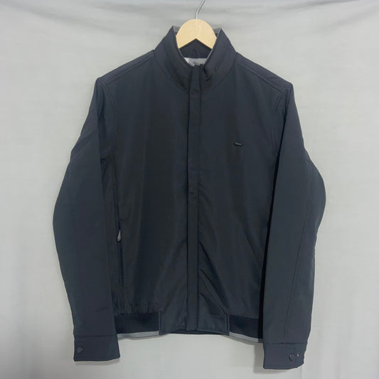 Solid Mock Collar Casual Jacket for Men