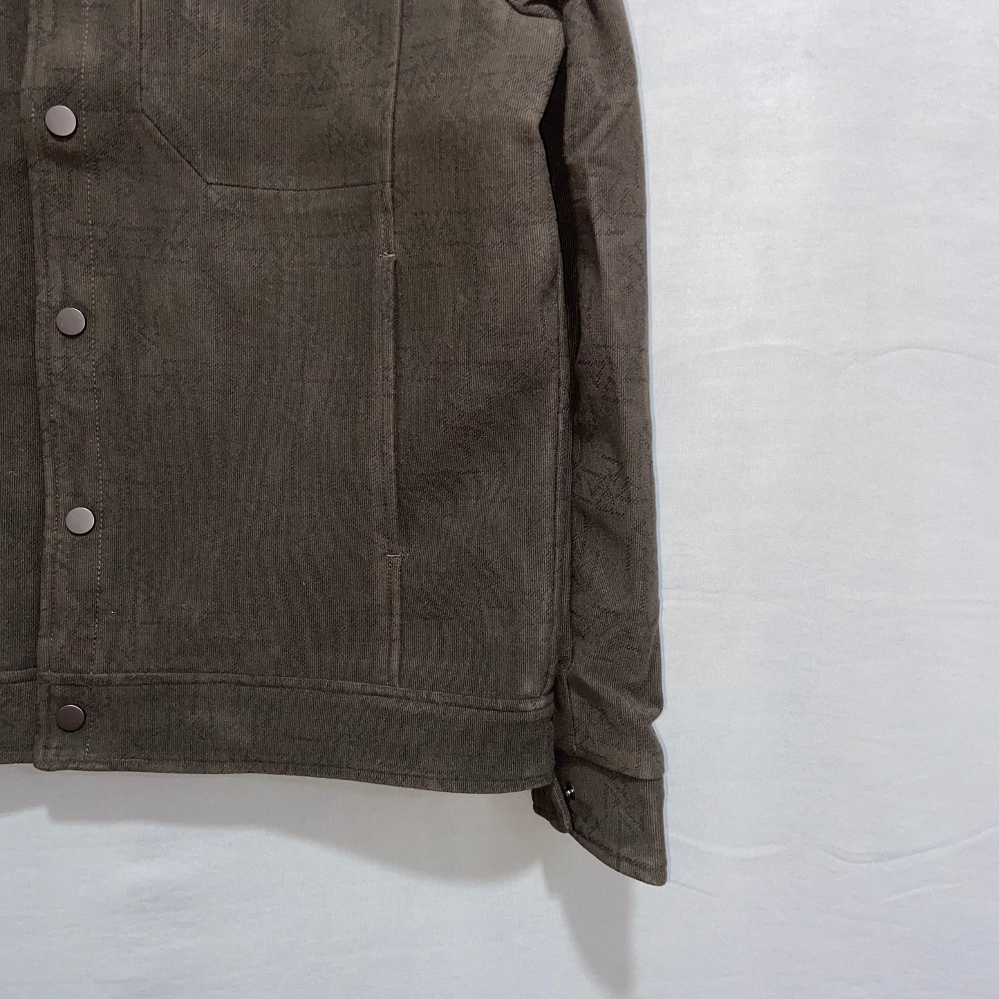 Men's Solid Corduroy Overshirt