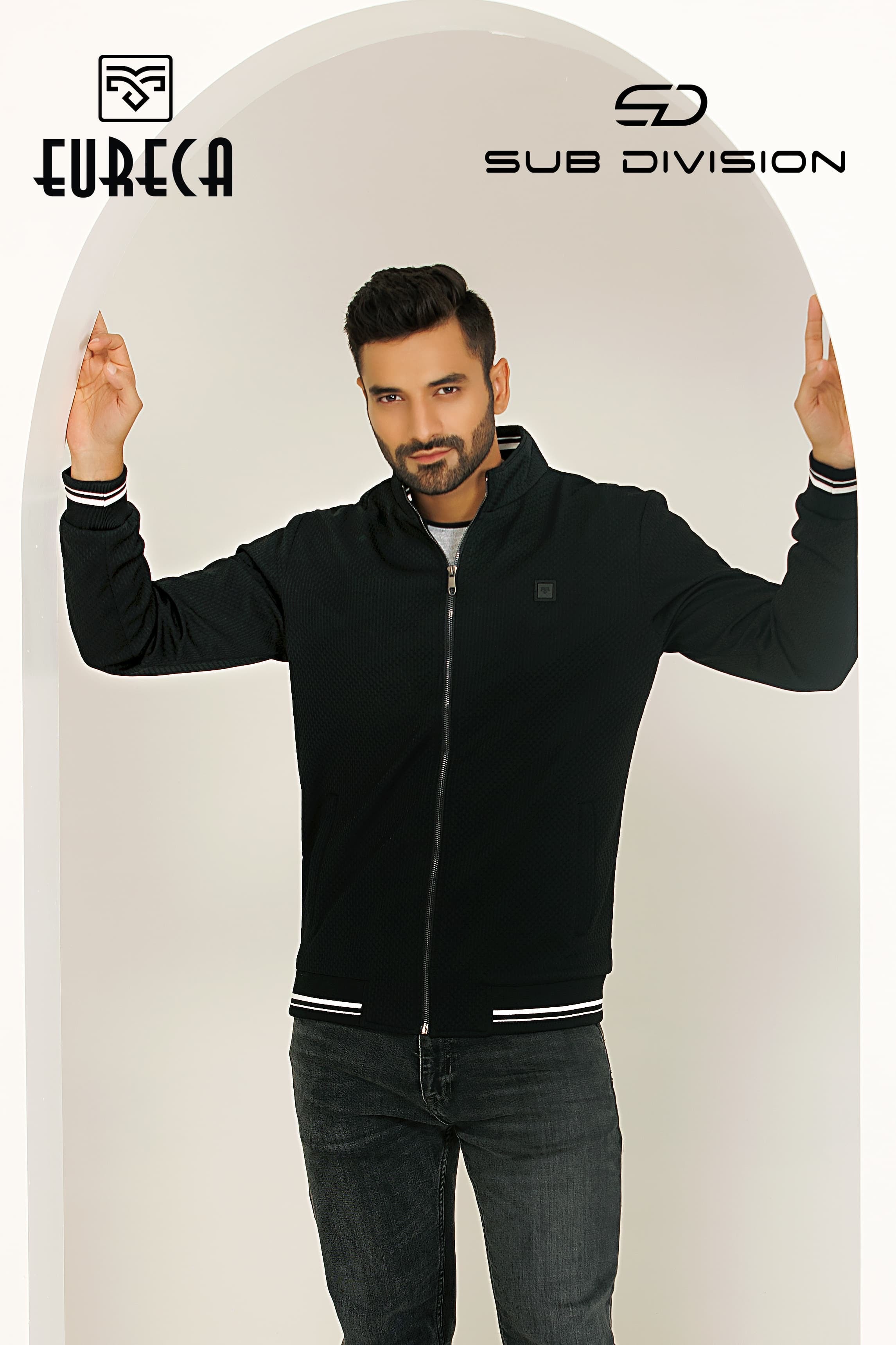 Eureca Men's Solid Jacket