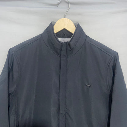 Solid Mock Collar Casual Jacket for Men