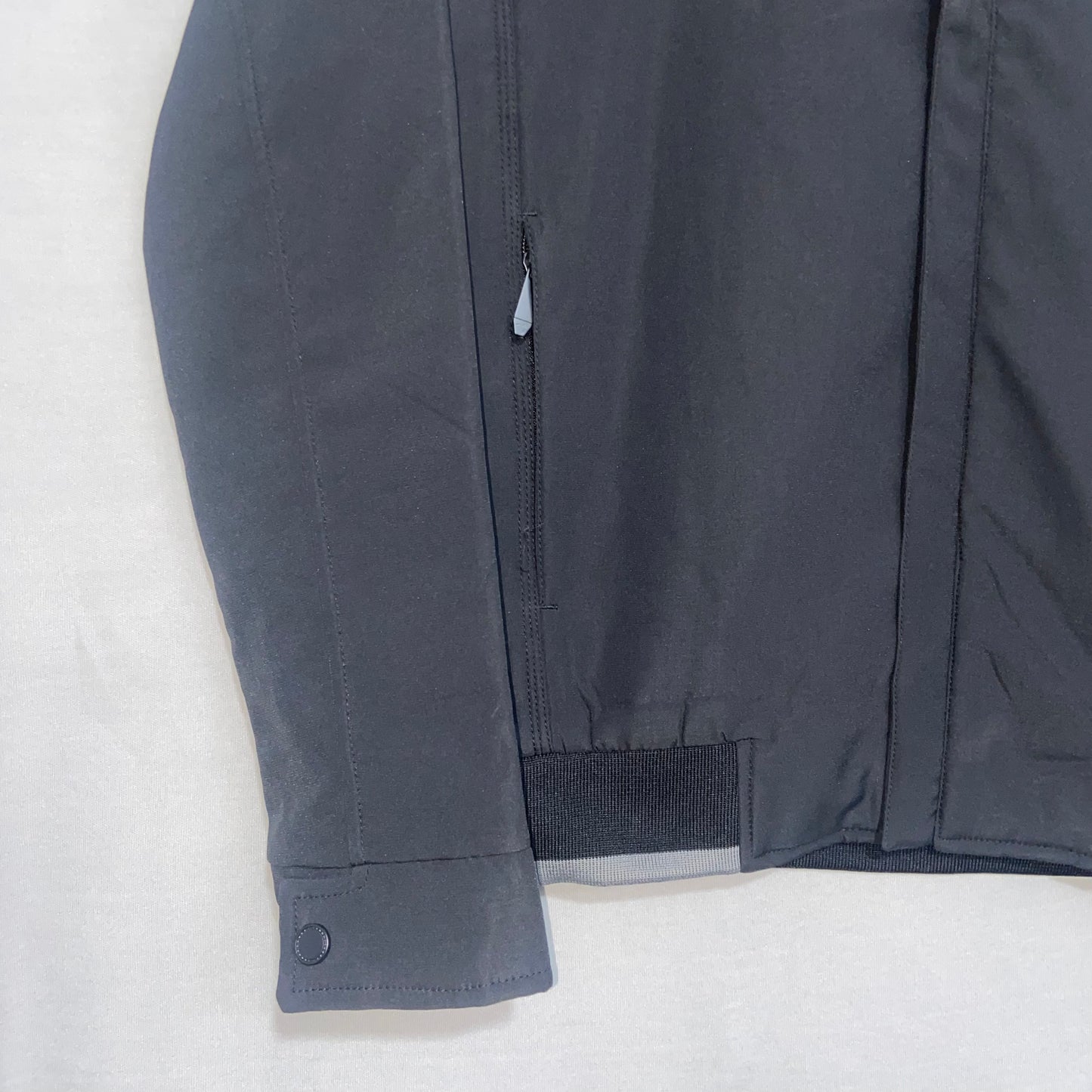 Solid Mock Collar Casual Jacket for Men