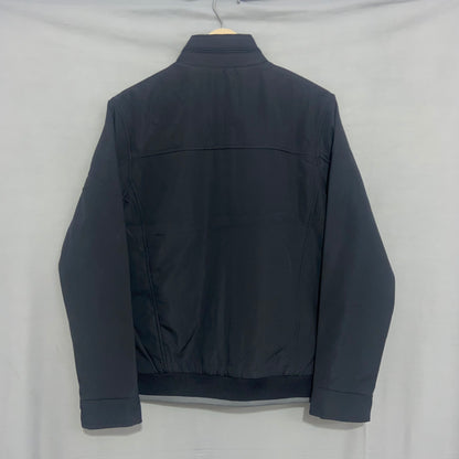 Solid Mock Collar Casual Jacket for Men
