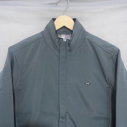 Solid Mock Collar Casual Jacket for Men