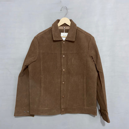 Men's Solid Corduroy Overshirt