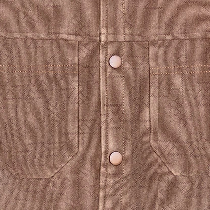 Men's Solid Corduroy Overshirt