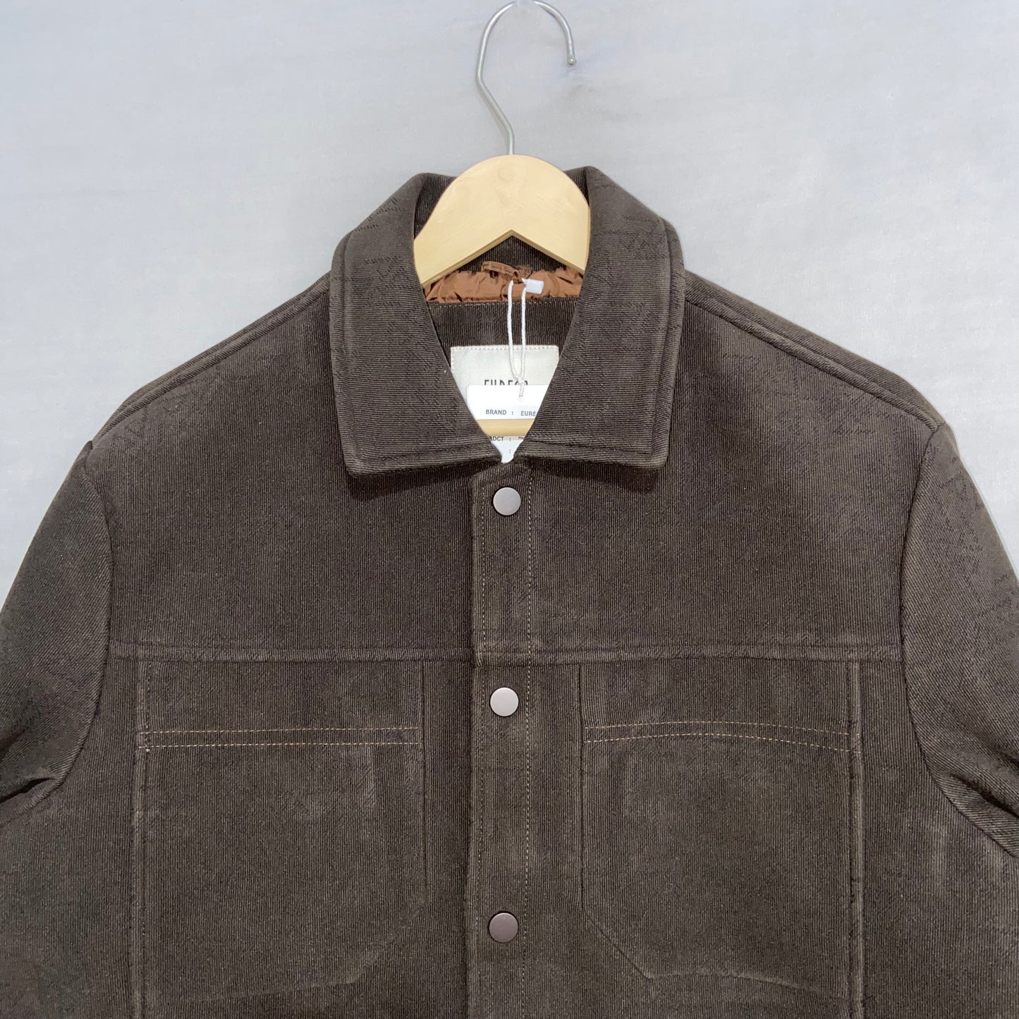 Men's Solid Corduroy Overshirt