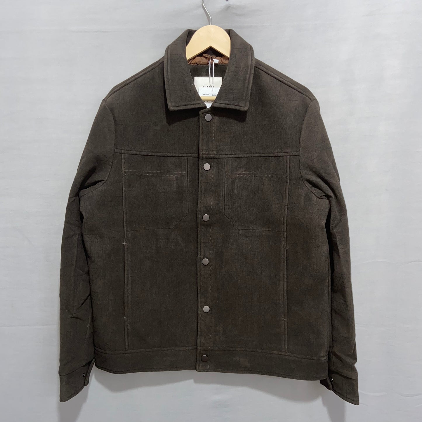 Men's Solid Corduroy Overshirt