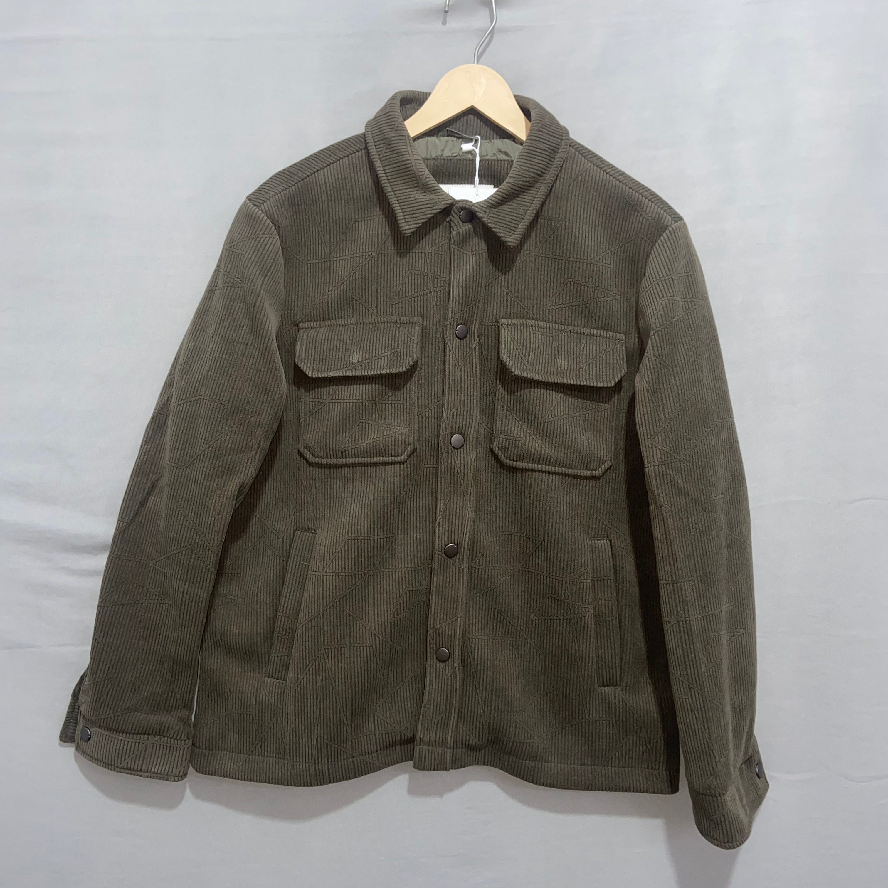 Eureca Men's Solid Casual Jacket