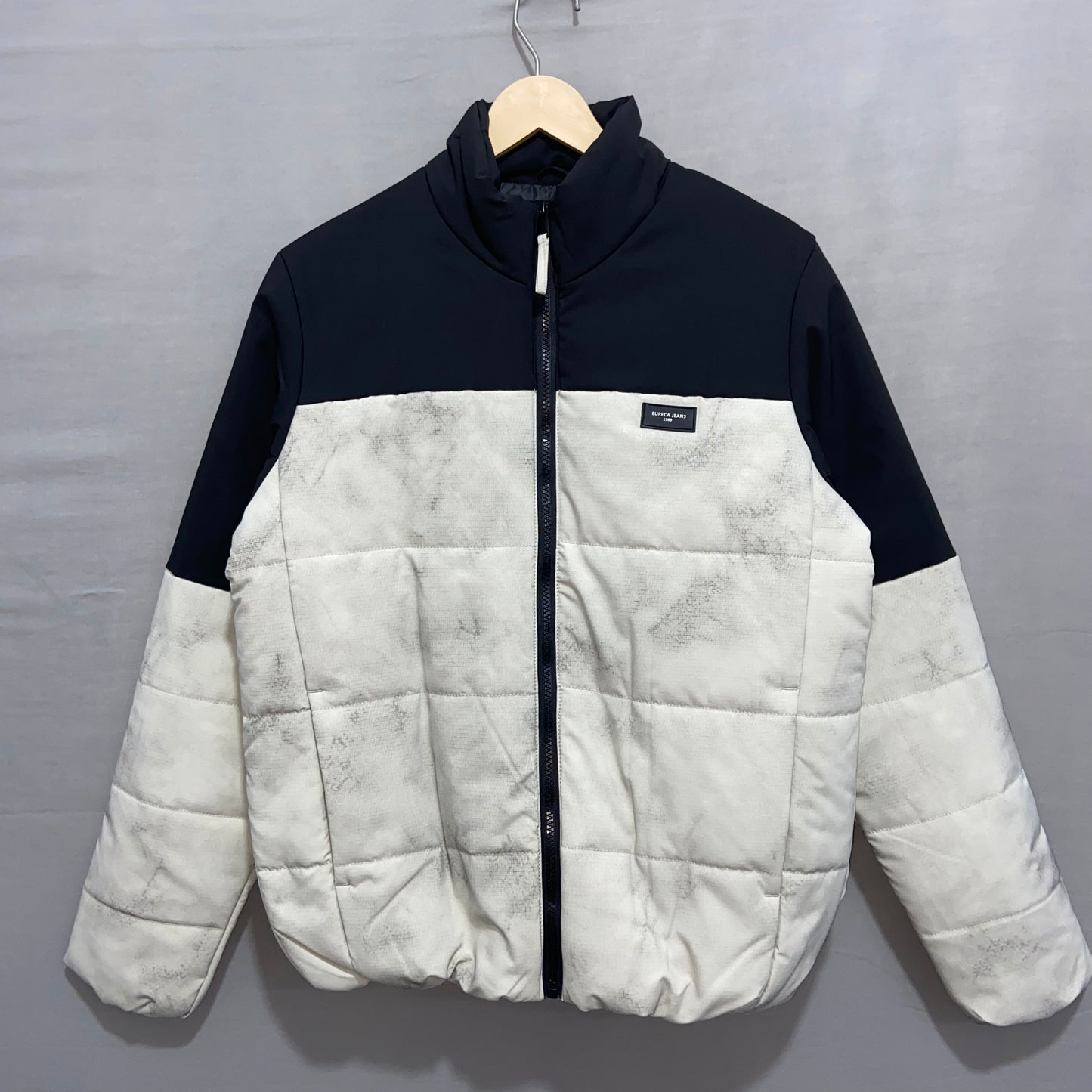 Men's Colourblock Quilted Jacket