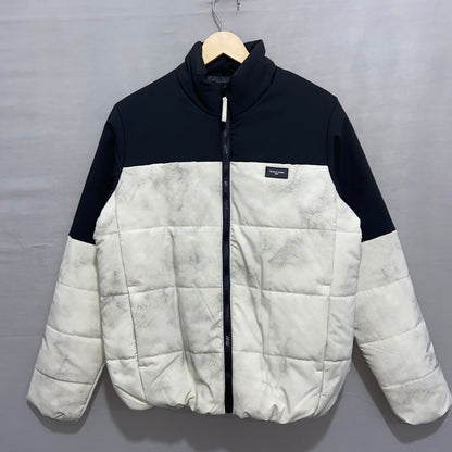 Men's Colourblock Quilted Jacket