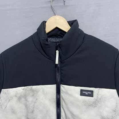 Men's Colourblock Quilted Jacket